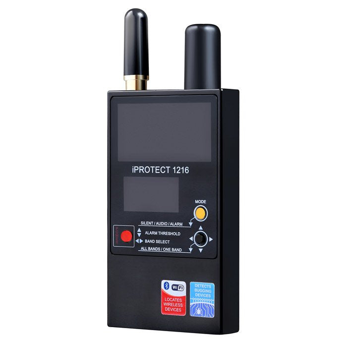 iProtect DD1216 3-Band RF Detector – 50 MHz–12 GHz