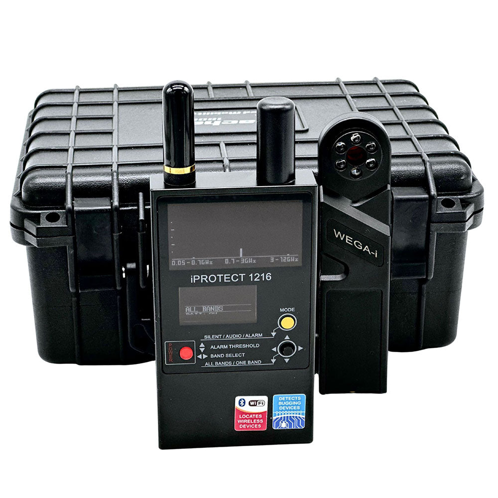 KJB DD1216 Elite 3-Band RF Detector & Wega Camera Finder Kit