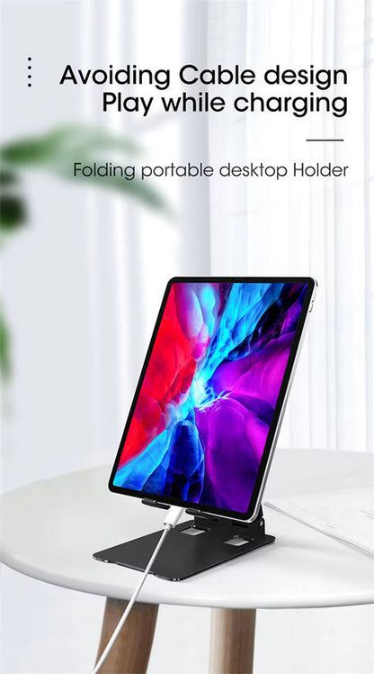 Reiko Non-Slip 360° Rotating Desktop Stand – Black