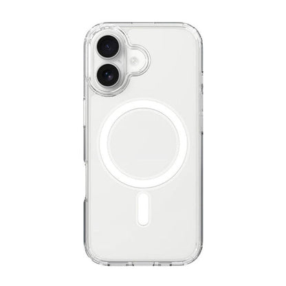 Reiko Clear Magnetic Wireless Charging TPU Bumper Case for iPhone 17