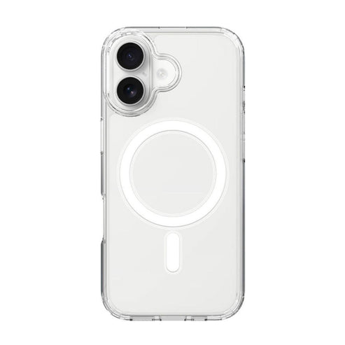Reiko Clear Magnetic Wireless Charging TPU Bumper Case for iPhone 17