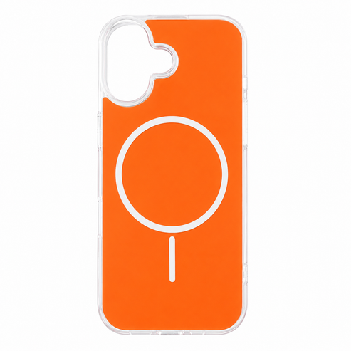 Reiko MagSafe-Compatible Case for iPhone 17 – Orange