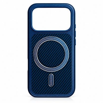 Reiko MagSafe-Compatible Protective Case for iPhone 18 Pro Max – Blue