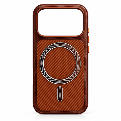 Reiko MagSafe-Compatible Protective Case for iPhone 18 Pro Max – Brown