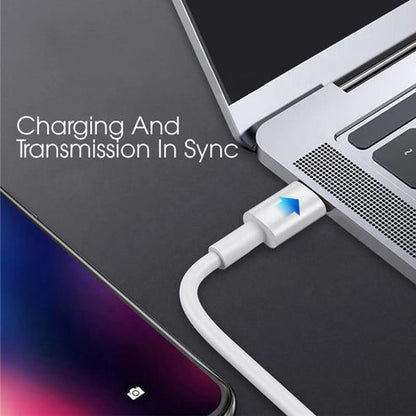 Reiko 20W Dual-Port PD Wall Charger with 4 ft USB-C to 8-Pin Cable – White