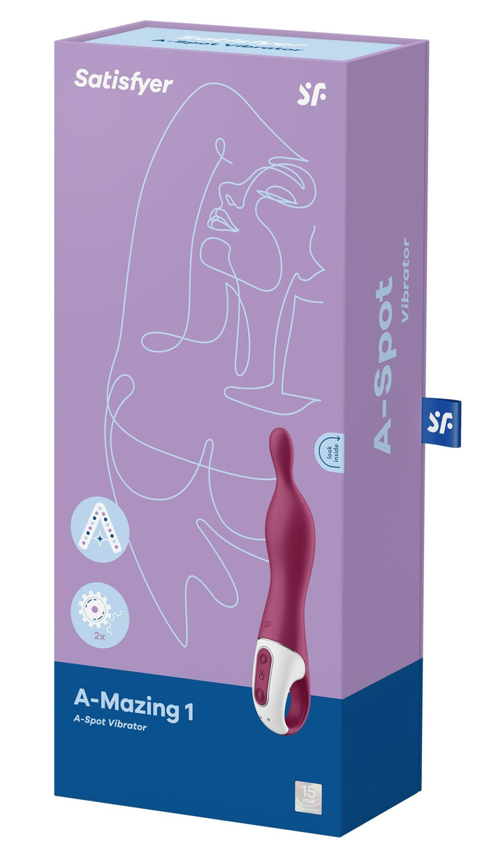 A - Mazing 1 a - Spot Vibrator - Berry - US Stores