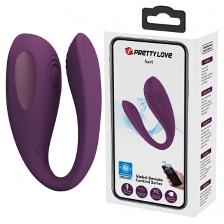 Aari Global App Control Vibrator - Purple - US Stores