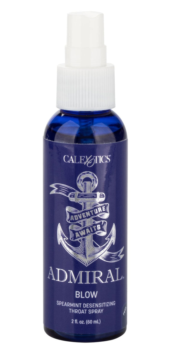 Admiral Blow Spearmint Desensitizing Throat Spray - 2 Fl. Oz. - US Stores