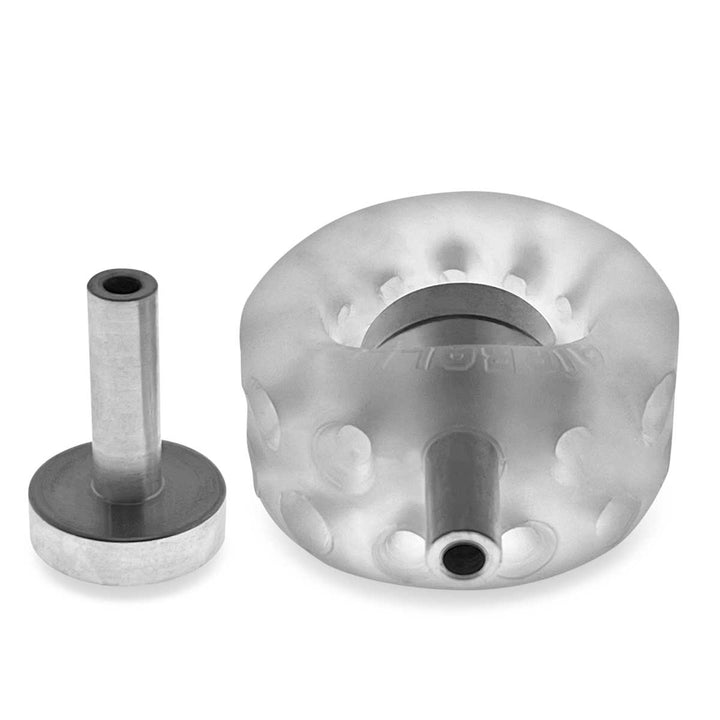 Airballs Electro Air - Lite Ballstretcher With Two 4mm Electro Contact - Clear Ice - US Stores