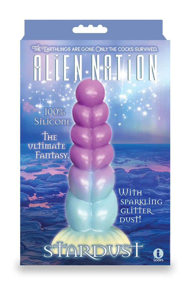 Alien Nation Stardust Silicone Creature Dildo - Multicolor - US Stores