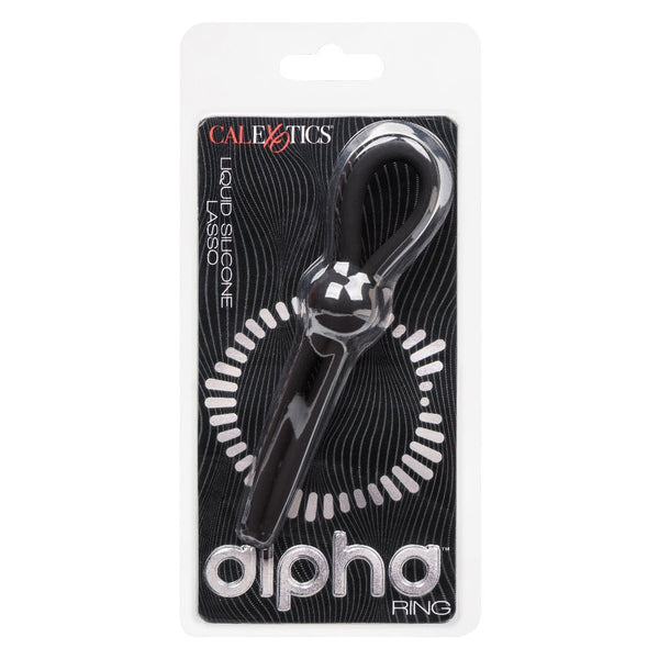 Alpha Liquid Silicone Lasso - Black - US Stores