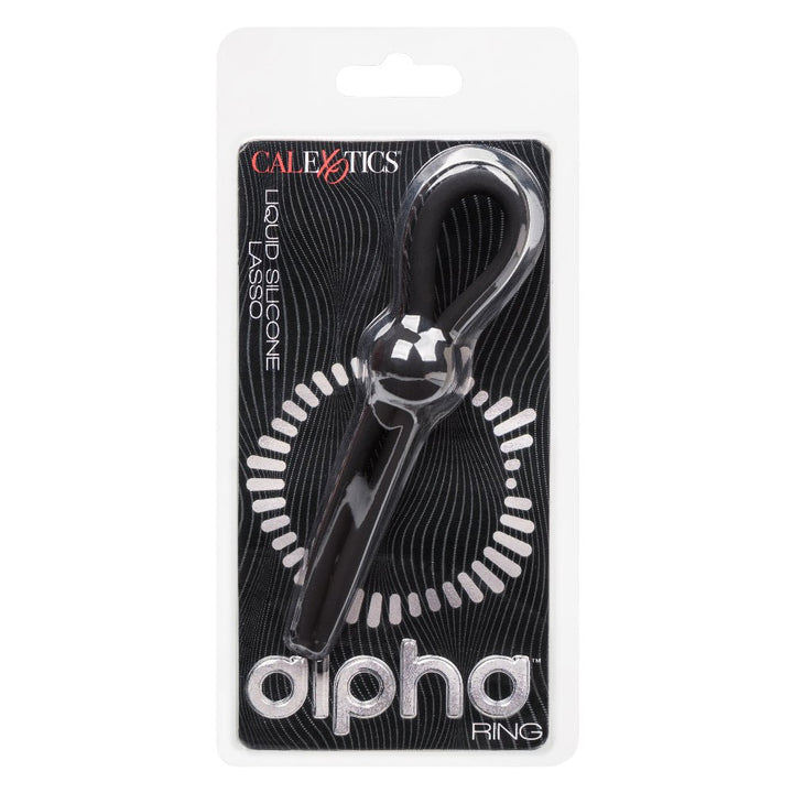 Alpha Liquid Silicone Lasso - Black - US Stores