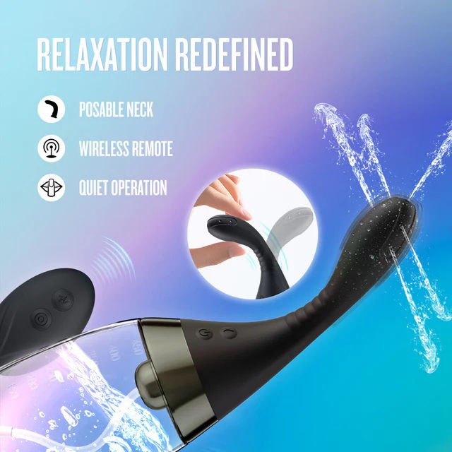 Anal Adventures Platinum - Aqua Jet - Black - US Stores
