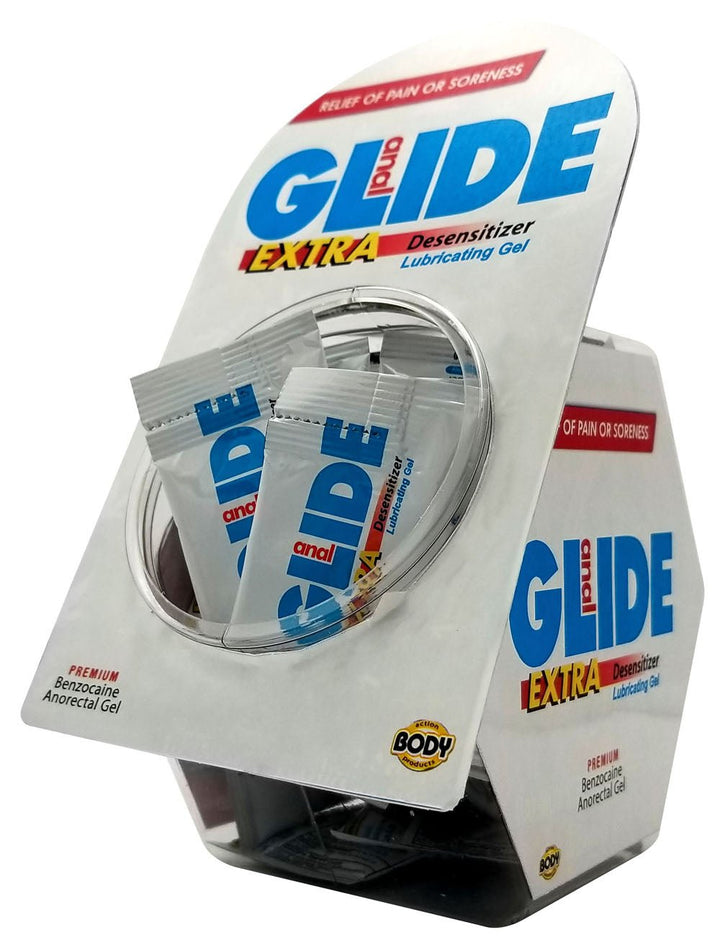 Anal Glide Extra 50pc Display Bowl - US Stores