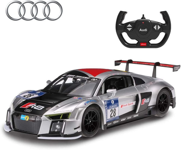 1:14 RC Audi R8 LMS Performance Model with LED Lights (White)