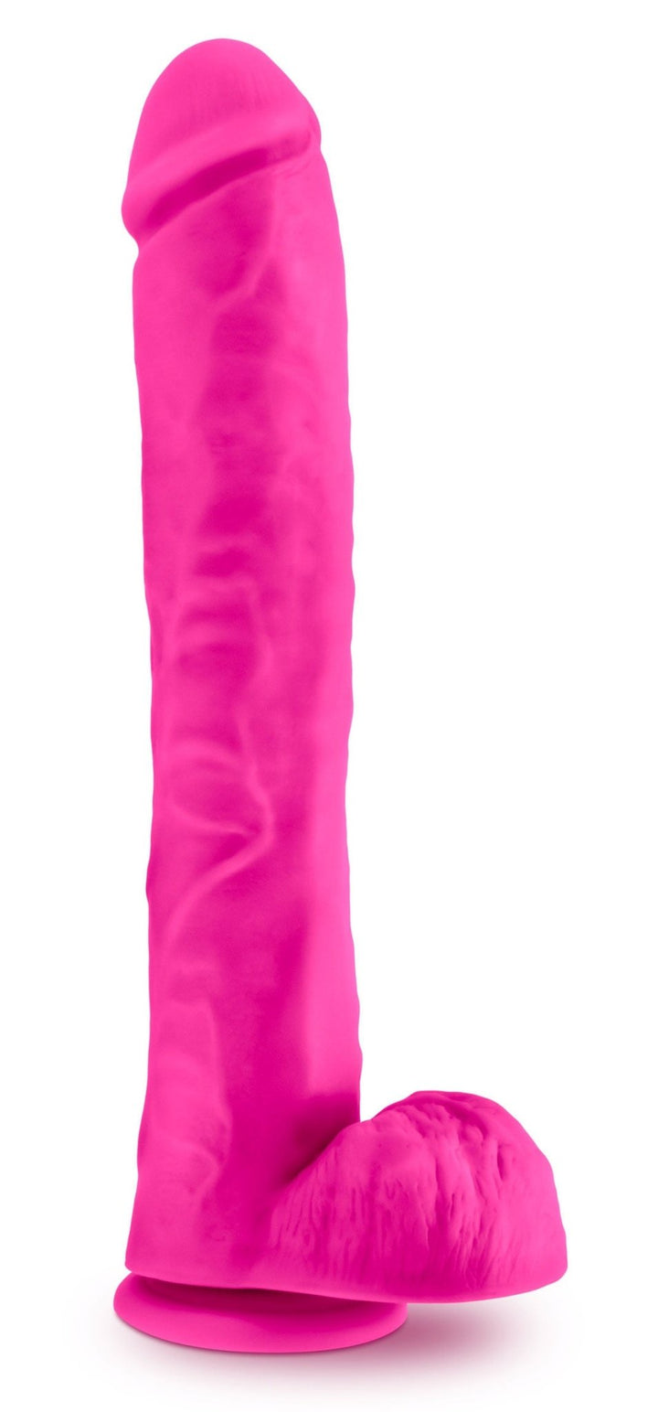 Au Naturel - Bold - Daddy - 14 Inch Dildo - Pink - US Stores