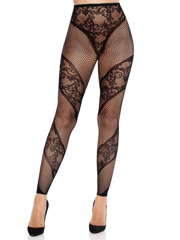 Azura Footless Tights O/s - Black - US Stores