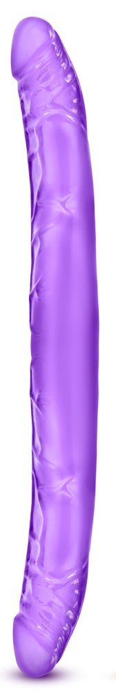 B Yours 16 Inch Double Dildo - Purple - US Stores