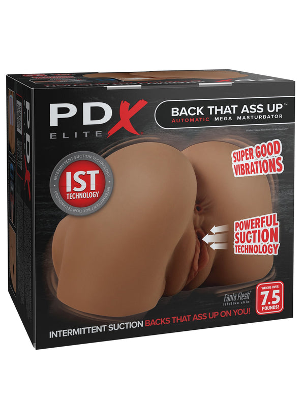 Back That Ass Up Auto Mega Masturbator - Brown - US Stores