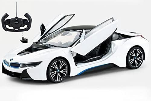 1:14 RC BMW i8 Authentic w/Open Doors RC Car White
