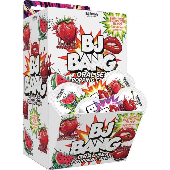 Bj Bang - Oral Sex Popping Candy Display - US Stores