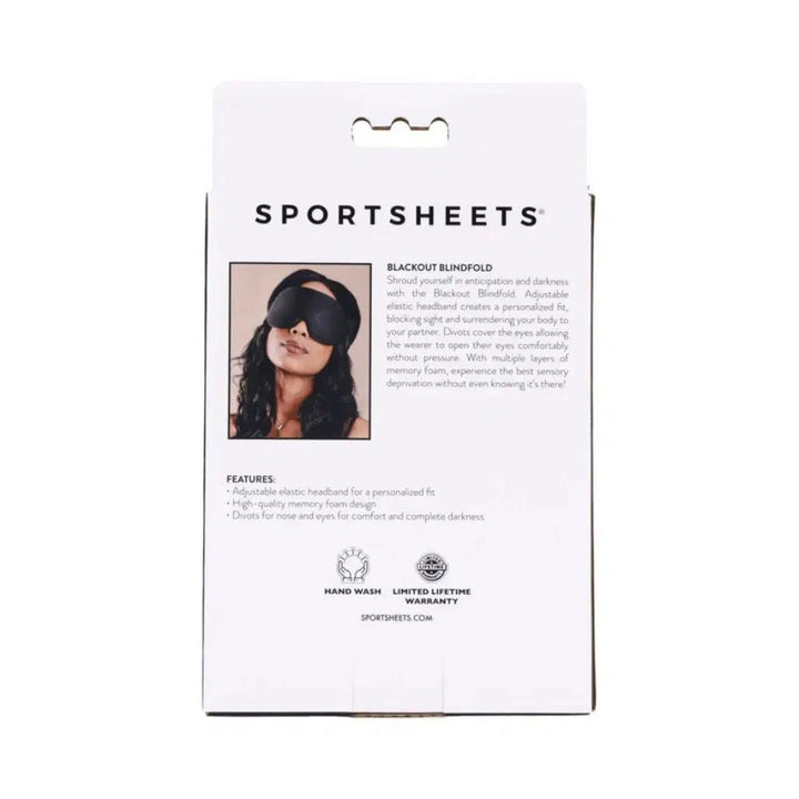 Blackout Blindfold - Black - US Stores