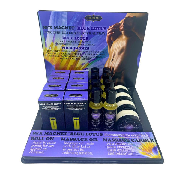 Blue Lotus Sex Magnet Pheromone Prepack Display - US Stores