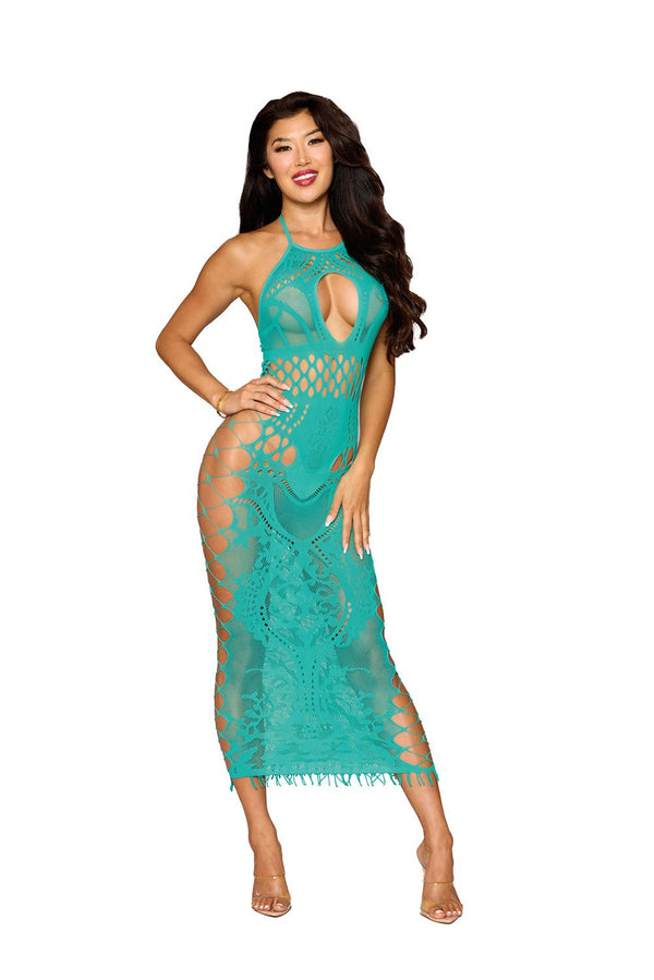 Bodystocking Gown Dmnd - One Size - Agate - US Stores
