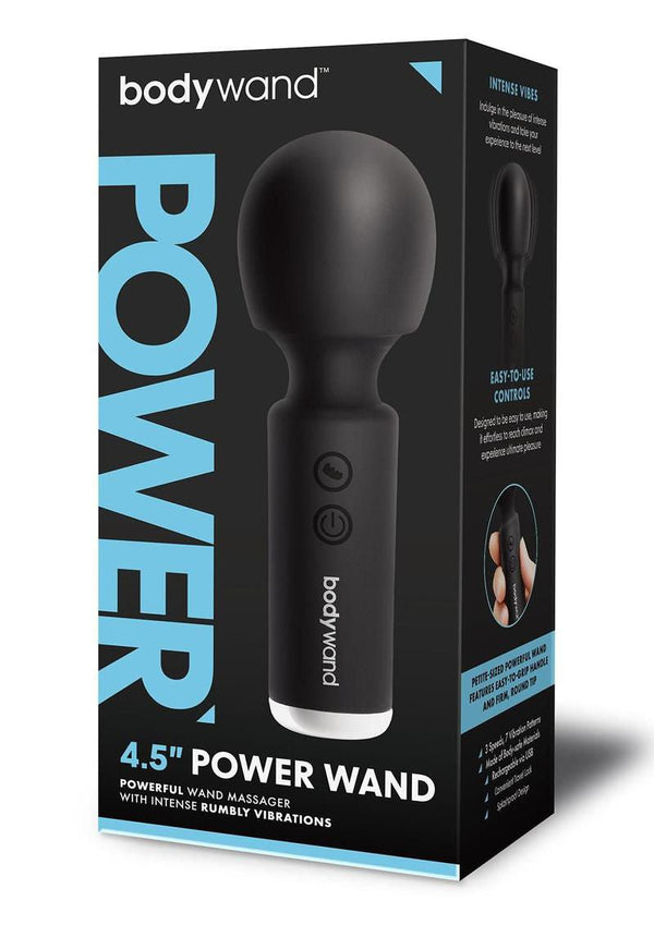 Bodywand 4.5 Inch Power Wand - Black - US Stores