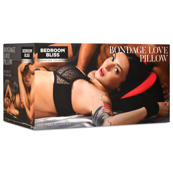 Bondage Love Pillow - Black/red - US Stores