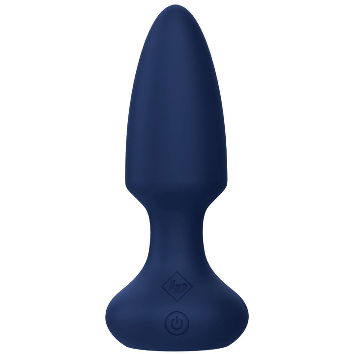Booty Buzzer Remote Control Vibrating Plug - Blue - US Stores