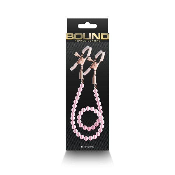 Bound - Nipple Clamps - Dc1 - Pink - US Stores