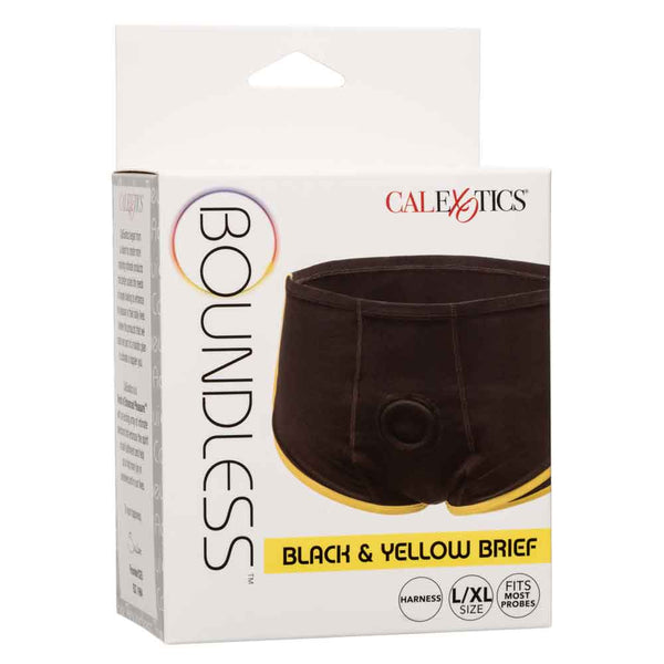 Boundless Black and Yellow Brief - Large/xlarge - Black/yellow - US Stores