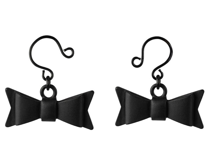 Bow Tie Nipple Jewelry - Black - US Stores