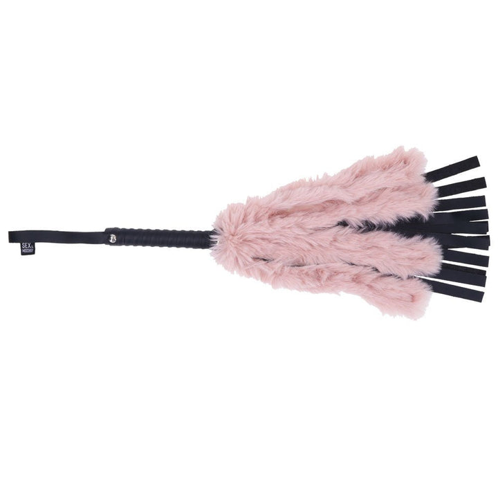 Brat Faux Fur Flogger - Pink/black - US Stores