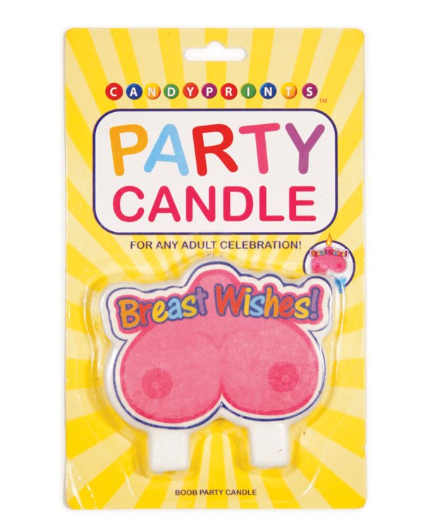 Breast Wishes Boobie Party Candle - US Stores