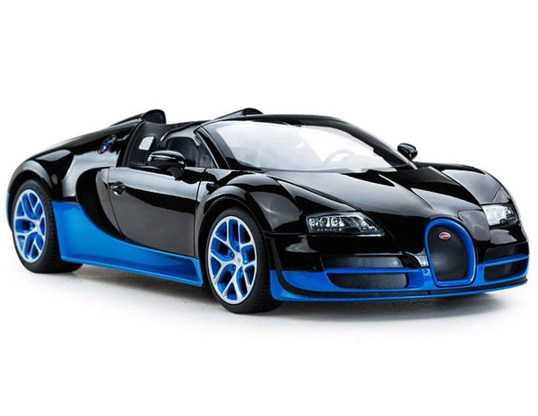 1:14 RC Bugatti Veyron Grand Sport Vitesse Car (Black/Blue)
