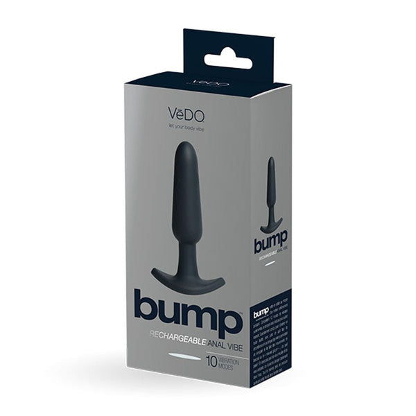 Bump Rechargeable Anal Vibe - Black - US Stores