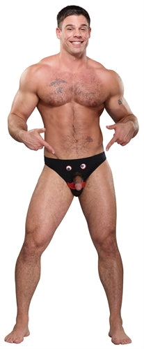 Mr. Nose Bikini - One Size - Black