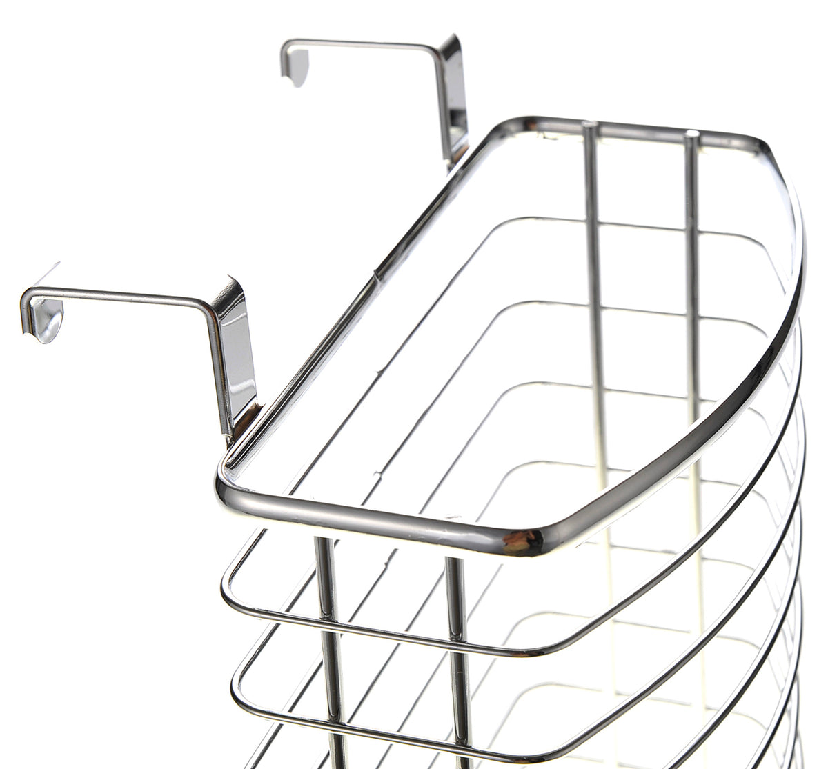 Cabinet plastic bag holder for neat and convenient kitchen storage