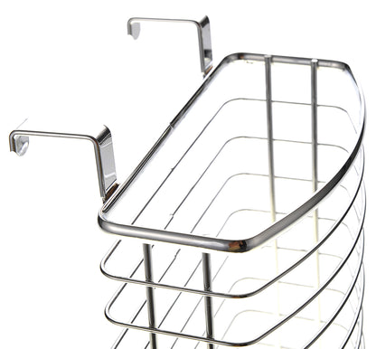 Cabinet plastic bag holder for neat and convenient kitchen storage
