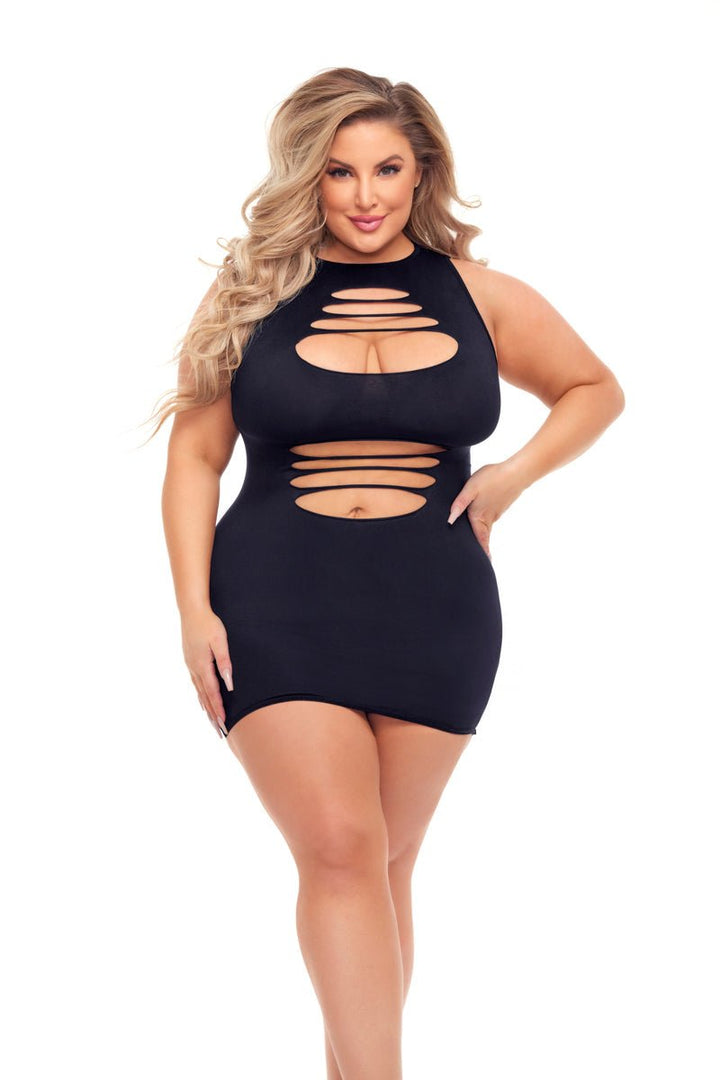 Can't Commit Dress - Queen Size - Black - US Stores