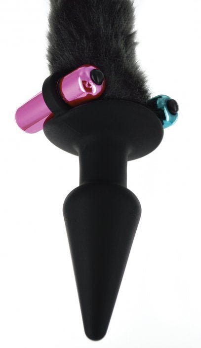Cat Tail Anal Plug and Mask Set - US Stores
