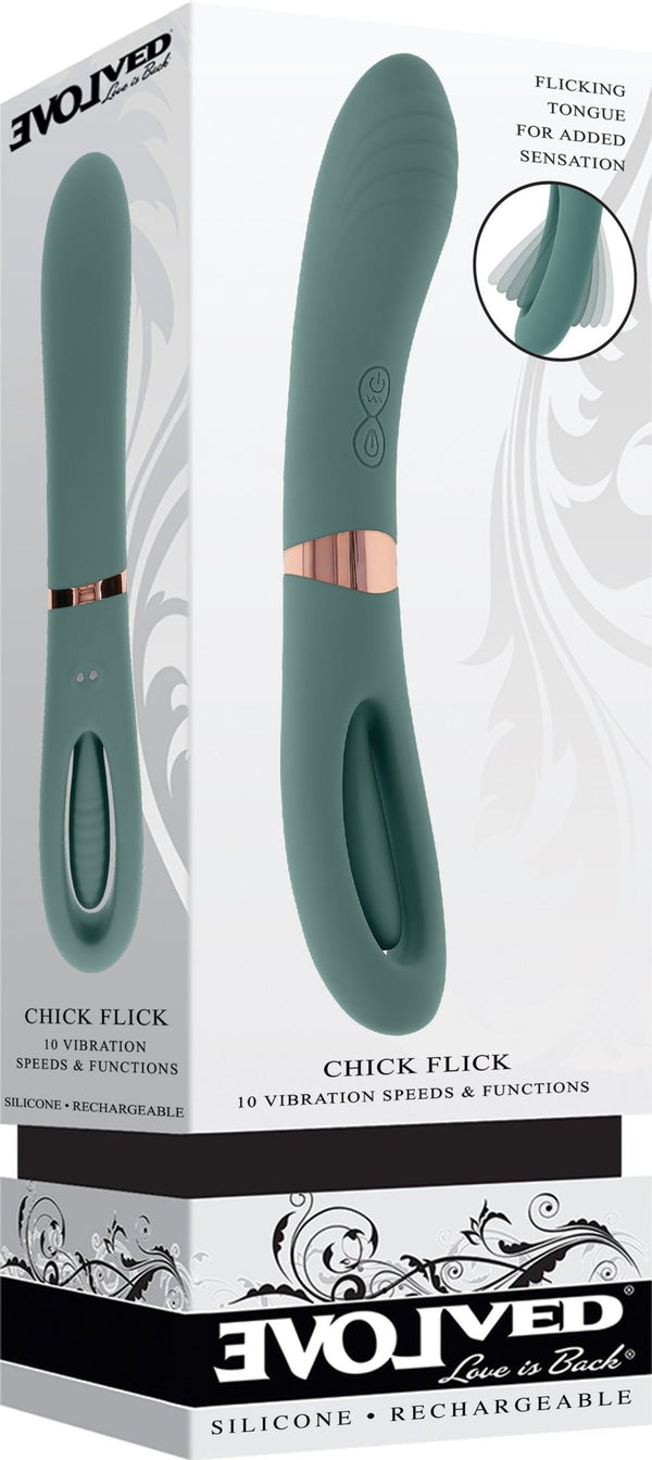 Chick Flick Mint Vibrator - US Stores