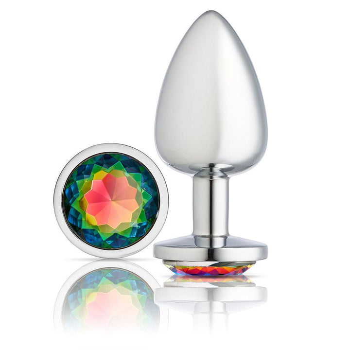 Cloud 9 Novelties Gems Silicone Anal Plug - Includes Small, Med & Large Size - US Stores