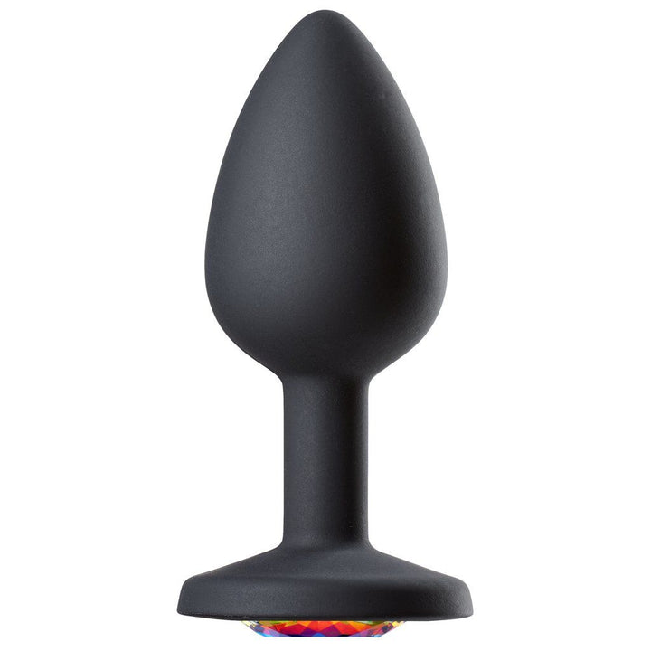 Cloud 9 Novelties Gems Silicone Anal Plug - Includes Small, Med & Large Size - US Stores
