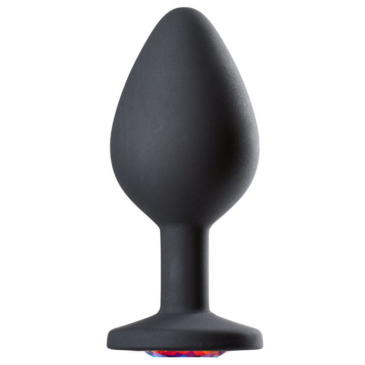 Cloud 9 Novelties Gems Silicone Anal Plug - Includes Small, Med & Large Size - US Stores