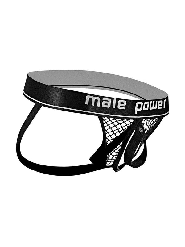 Cock Pit Net Cock Ring Jock - S/ M - Black - US Stores