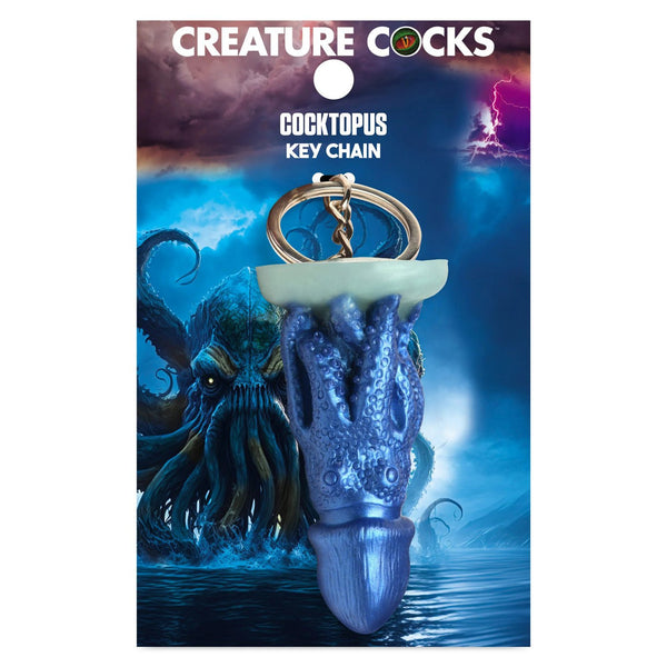 Cocktopus Keychain - Blue - US Stores