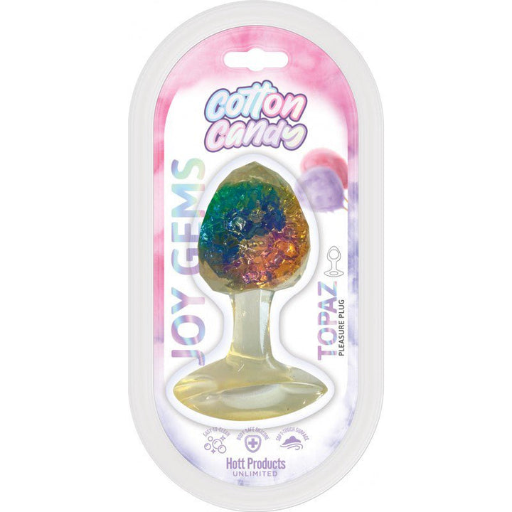 Cotton Candy - Joy Gems Topaz Butt Plug - US Stores